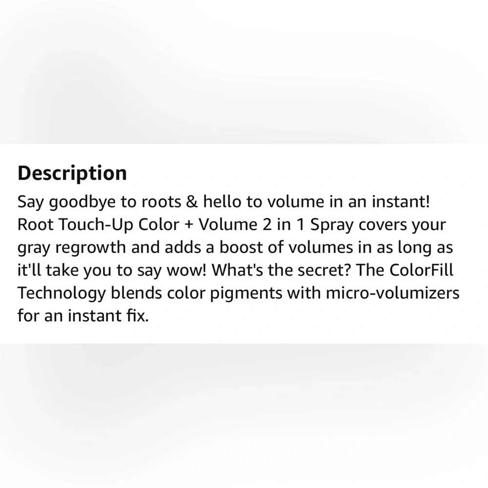 Clairol | Root Touch-Up 2-in1 Spray Temporary Spray, Black